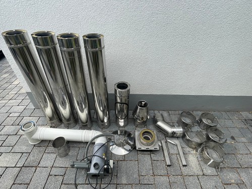 Edelstahlkamin 113 - , mm