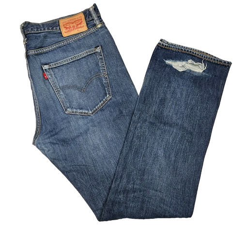 Levi 501 red - red, jeans