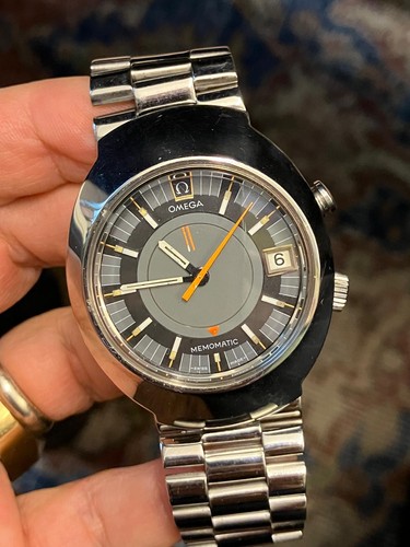 Omega vintage memomatic steel - memomatic,