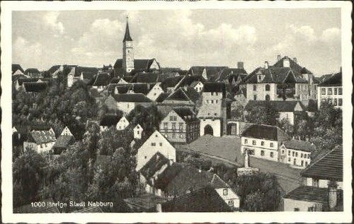 Nabburg ungelaufen 1930 - nabburg,