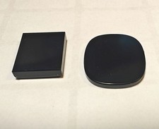 Schwarzer Onyx Tafelschliff