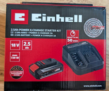 Original Einhell Starter Kit 2,5 Ah Akku und Ladegerät Power X-Change (Li-Ion