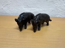 2 Stück - Schleich Wildschwein 14334 - repainted -