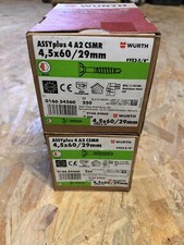 Würth Assy Edelstahl Schrauben VA2 4,5x60