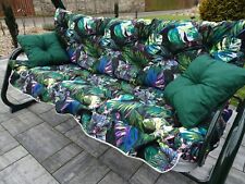 4-tlg-Kissenset-fuer-Schaukel  Auflage für Hollywoodschaukel 175cm tolles Materi