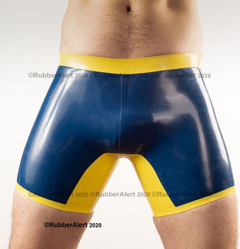 Latex boxershorts zwickel - latex, boxershorts: