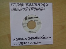 7"inch Single JUDAH ESKENDER TAFARI - ALWAYS TRYING(1979) us STUDIO ONE 20??
