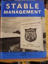 STABLE MANAGEMENT HORSE PONY