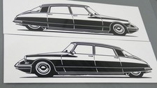 Citroen ID 19 Sticker