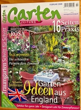 Garten ZEITUNG ♥ Februar 2008 ♥ Traumgarten Schritt für Schritt