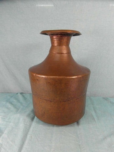 Vase antik kupfer schwer - vase,