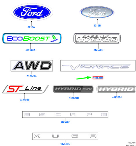 Ford kuga mk3 vignale - ford,