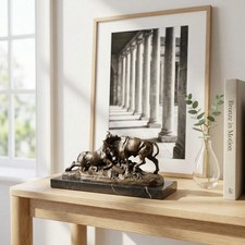 Hochwertige Bronzefigur