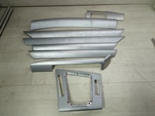BMW E46 Limo Touring Interieurleisten Zierleisten Dekorleisten Silber Blenden