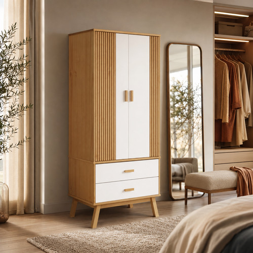 Holz kleiderschrank - holz-kleiderschrank, im