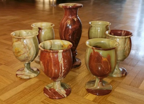 Onyx stein kelche - onyx,