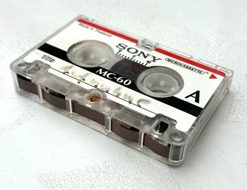 Microcassette sony 60 - microcassette,