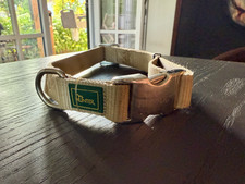 HUNTER Hundehalsband Hundeleine Alu-Max beige