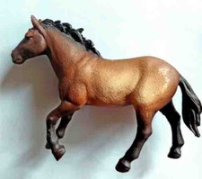 Schleich pferd hengst braun - pferd,