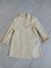 ❤️?Tolle weiche Lederjacke,Ledermantel, Damen,Gr.42, Harvest, beige❣️