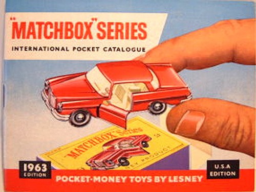 Matchbox 1963 jahreskatalog - matchbox,