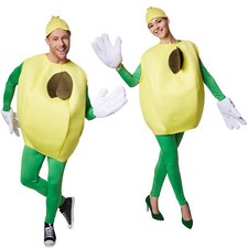 Kostüm zitrone unisex - zitrone,