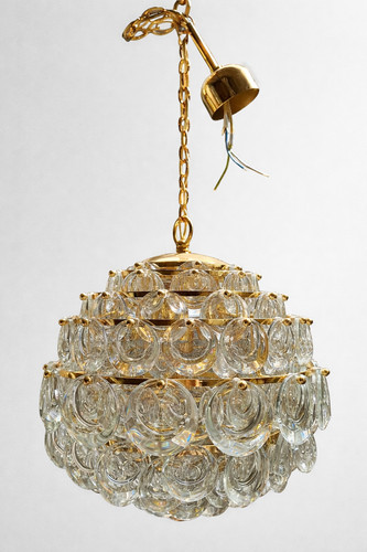 Kristall lampe mit creolen - lampe,