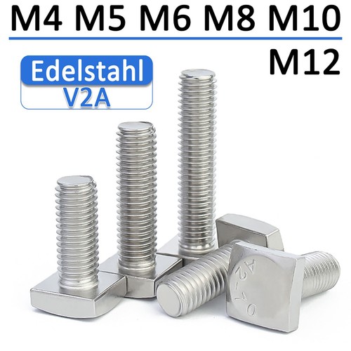 Vierkantschrauben m6 m8 - vierkantschrauben, m4