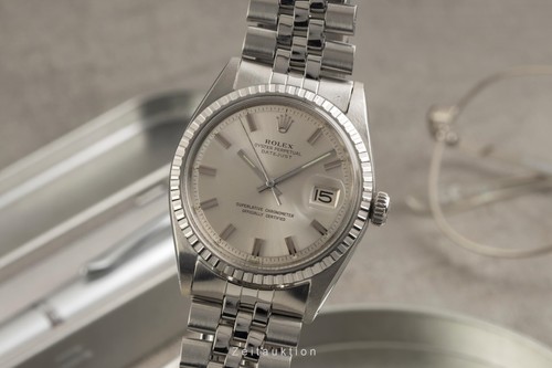 Rolex datejust silver dial - rolex, 36