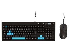 Silvercrest Gaming Set 3-tlg präzise Maus Tastatur Mauspad Beleuchtung