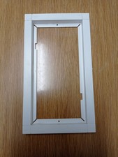 Siedle KR 611-2/1-0 W Vario Kombirahmen Rahmen 2 fach Weiß 