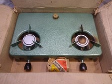 DDR Campingkocher Spirituskocher Desca 2 flammig in OVP
