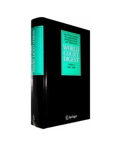 World court digest 2001 - court,