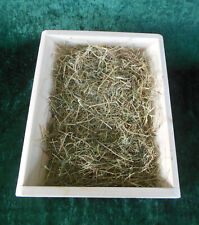 Wiege Holz natur 33 cm lang x 27 cm breit mit Heu Krippe Holzwiege 