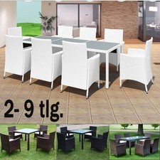 2- 9 tlg.Garten Essgruppe