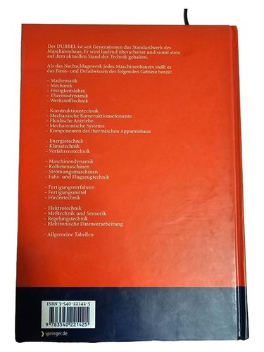 Dubbel handbuch maschinenbau - dubbel,