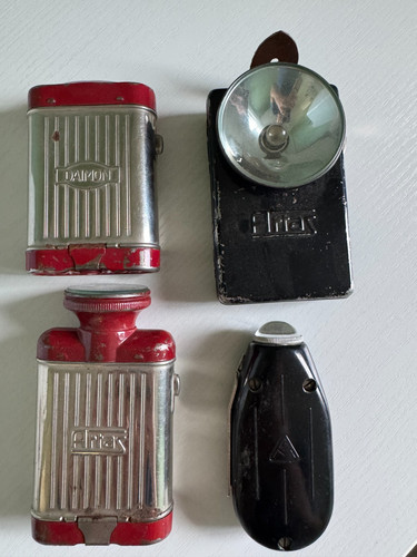 Alte taschenlampe konvolut - 4x,