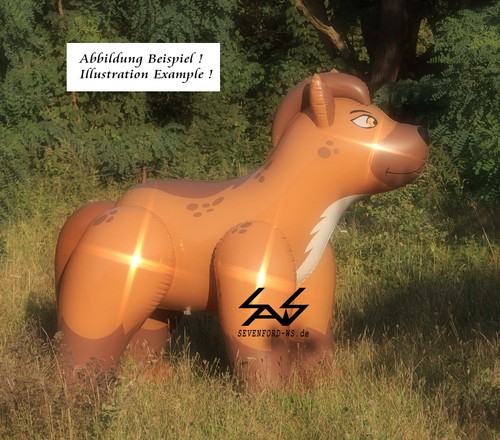 Inflatable hyena aufblasbare - inflatable,