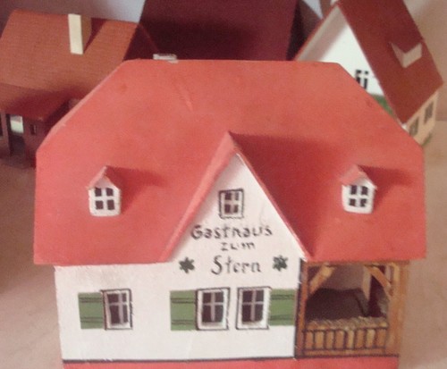Alter miniatur bindfaden haus - miniatur,