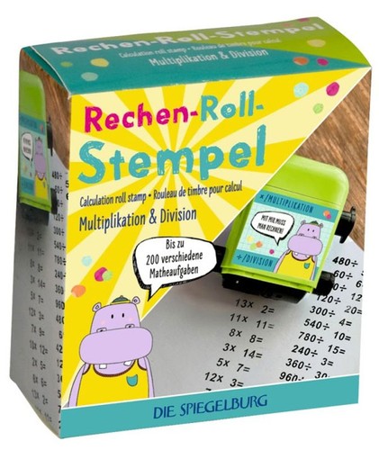 Rechen roll stempel division - rechen-roll-stempel,