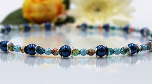 Glass jewels xxl - glass, kette
