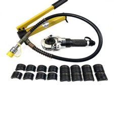 Hydraulische Presszange Kupferrohr Verbundrohr Rohrzange Pressmaschine 6T 360°