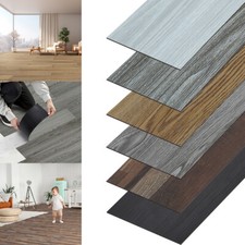 Vinyl PVC Selbstklebend Dielen Plank Vinylboden Bodenbelag Boden Fliesen 5m²