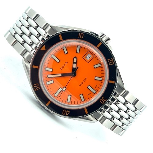 Doxa sub 200 - 200, orange