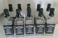 10 x Jack Daniel's  0,7 Liter leere Flaschen gebraucht
