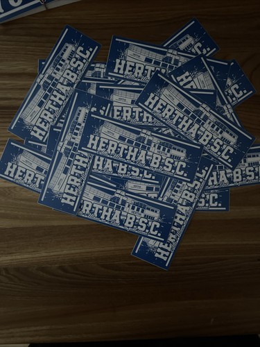 Hertha bsc aufkleber - 25,