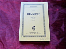 TSCHAIKOVSKY Suite No. 3 G major Op. 55 Taschenpartitur Noten für Orchester