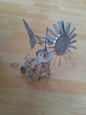 Deko Windrad Blech Kunst Metall Kunst