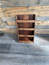 Wandregal Landhausstil handgefertigt nach Maß rustikal, Gewürzregal