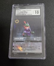 Robin Hood - Champion Of Sherwood -Enchanted Disney  Lorcana CGC 10